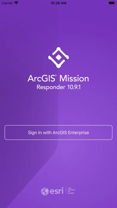 Скриншоты ArcGIS Responder 10.9.1