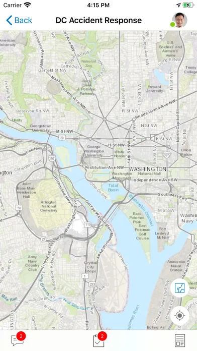Скриншоты ArcGIS Responder 10.9.1