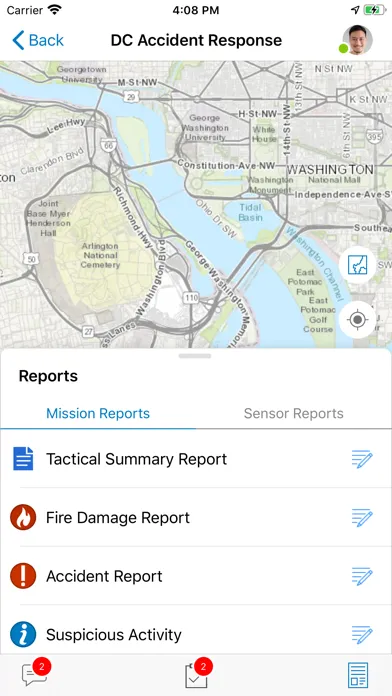 Скриншоты ArcGIS Responder 10.9.1