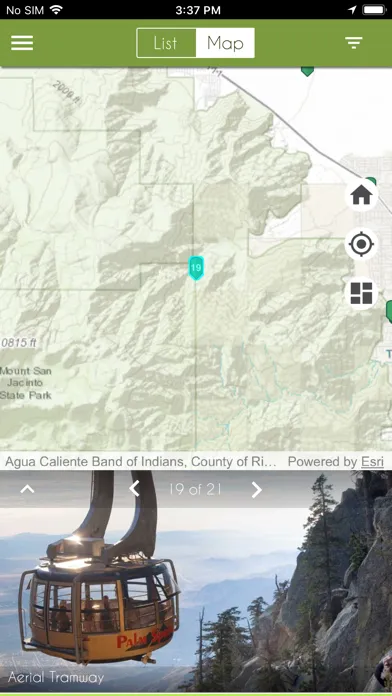 ภาพหน้าจอของ Palm Springs Map Tour