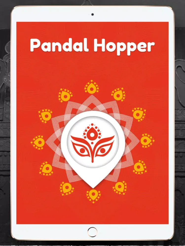 Ảnh chụp màn hình của Pandal Hopper iPad 