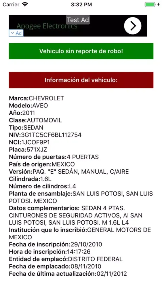 ¿Es robado? 스크린샷