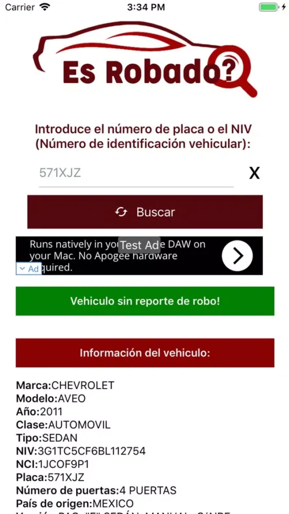 ¿Es robado? 스크린샷
