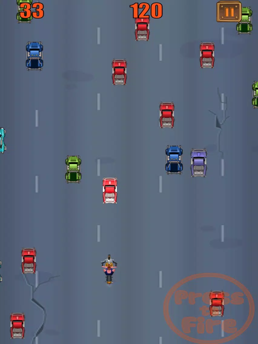 Fast Motorcycle Racer on highway - Escape The Rider Through Traffic Rush iPad  スクリーンショット