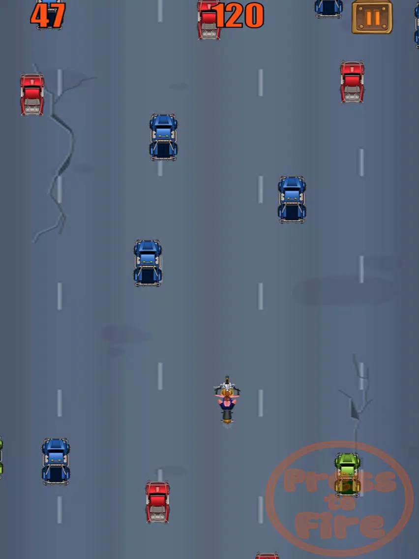 Fast Motorcycle Racer on highway - Escape The Rider Through Traffic Rush iPad  スクリーンショット