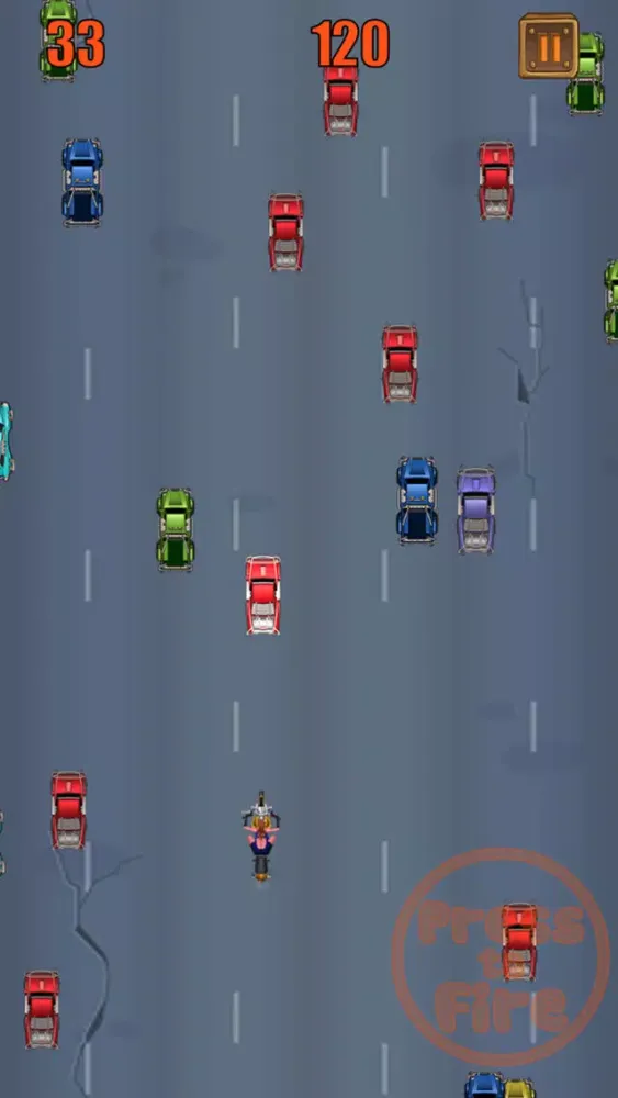 Fast Motorcycle Racer on highway - Escape The Rider Through Traffic Rush スクリーンショット