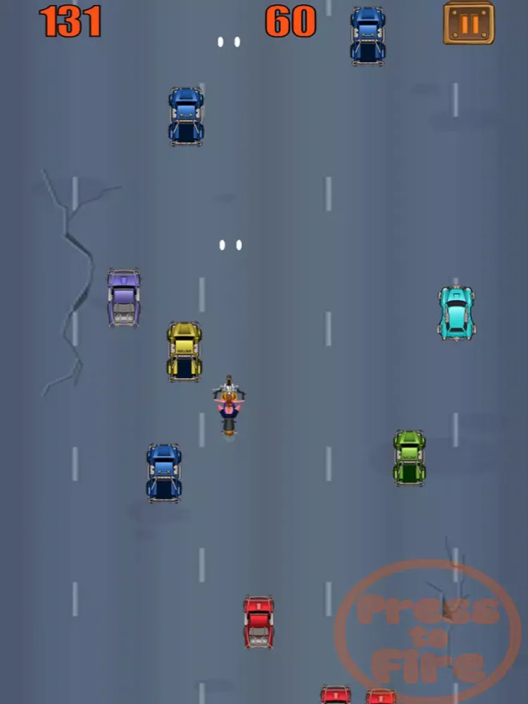 تصاویر Fast Motorcycle Racer on highway - Escape The Rider Through Traffic Rush (Pro) iPad 