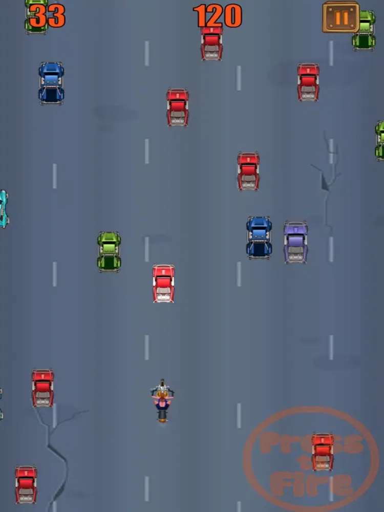 تصاویر Fast Motorcycle Racer on highway - Escape The Rider Through Traffic Rush (Pro) iPad 