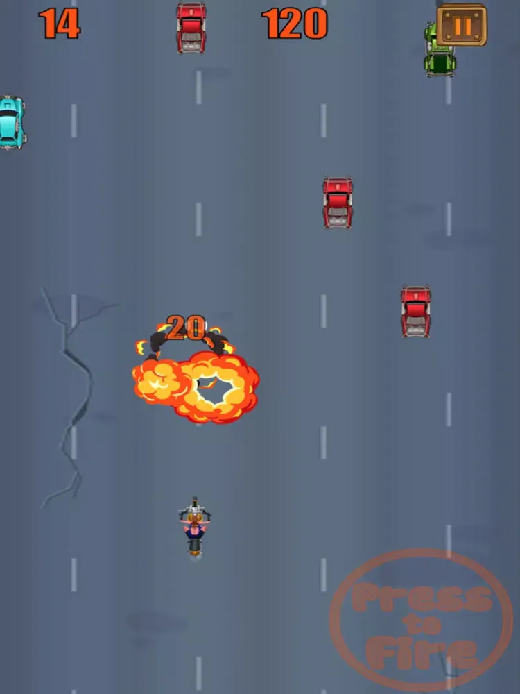 تصاویر Fast Motorcycle Racer on highway - Escape The Rider Through Traffic Rush (Pro) iPad 