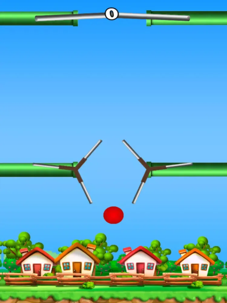 Rolling Red Ball Rush Up Sky (Pro) iPad  Ekran Görüntüleri