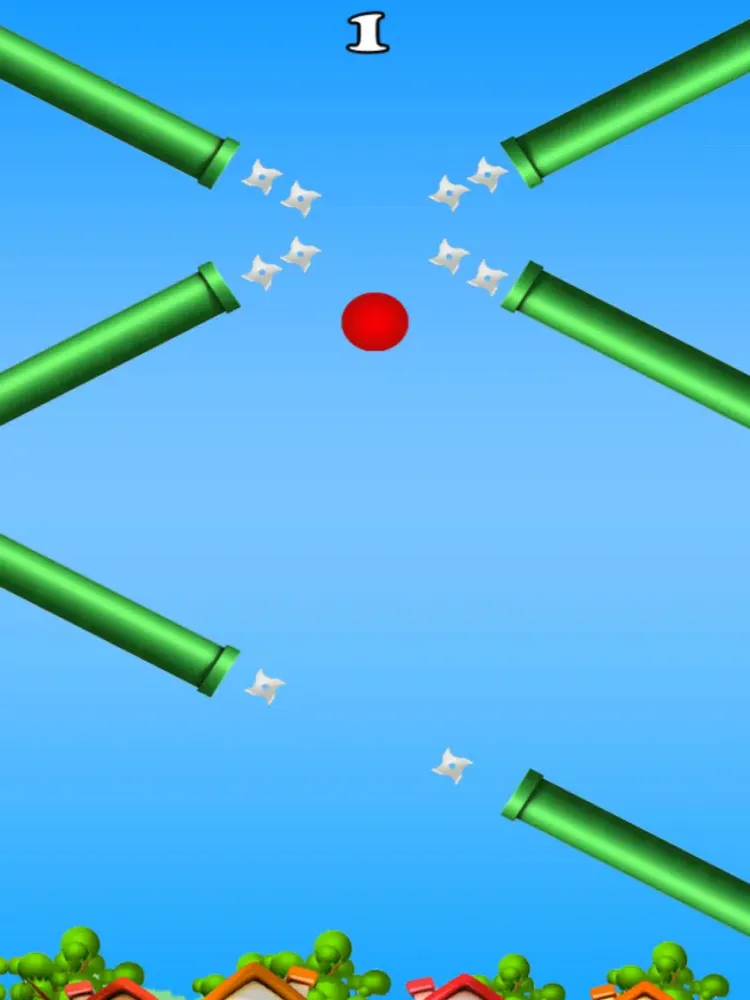 Rolling Red Ball Rush Up Sky (Pro) iPad  Ekran Görüntüleri