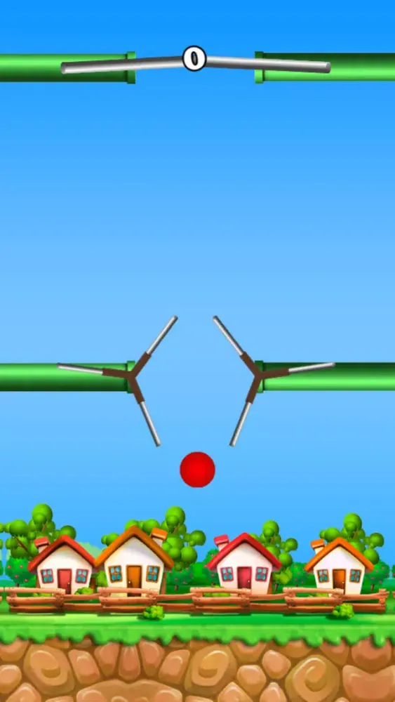 Rolling Red Ball Rush Up Sky (Pro) Ekran Görüntüleri