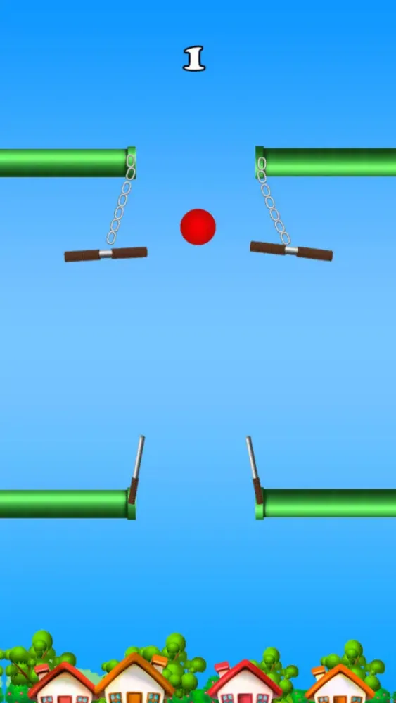 Rolling Red Ball Rush Up Sky (Pro) Ekran Görüntüleri