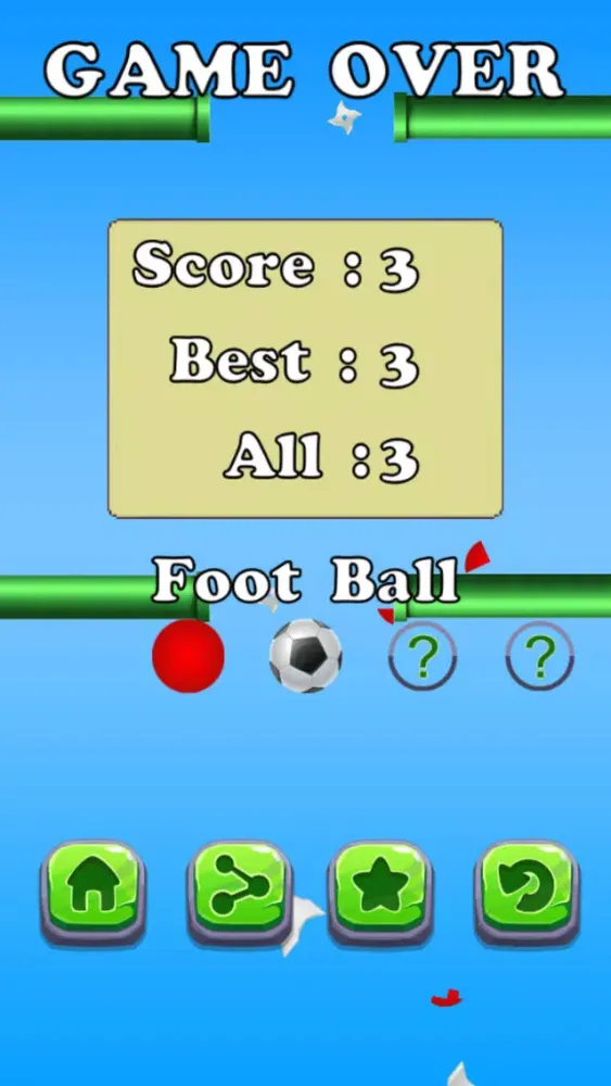 Rolling Red Ball Rush Up Sky (Pro) Ekran Görüntüleri