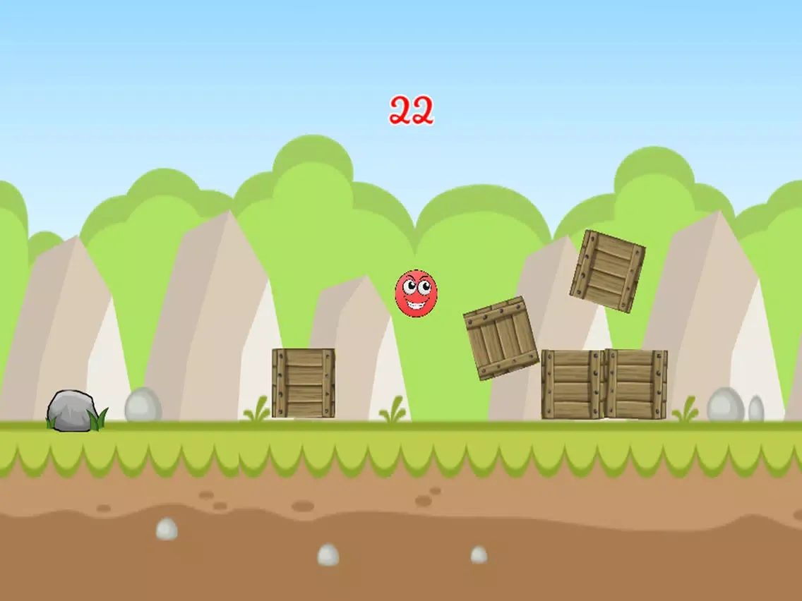 Captures d'écran de New Red Ball Volume Dash 4 Pro iPad 