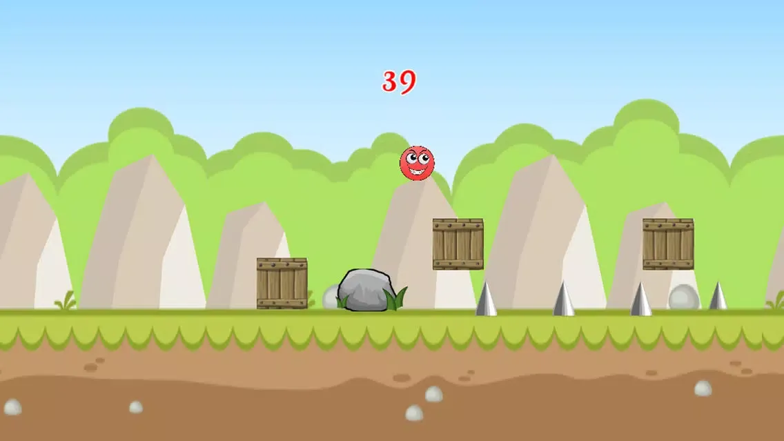 Captures d'écran de New Red Ball Volume Dash 4 Pro