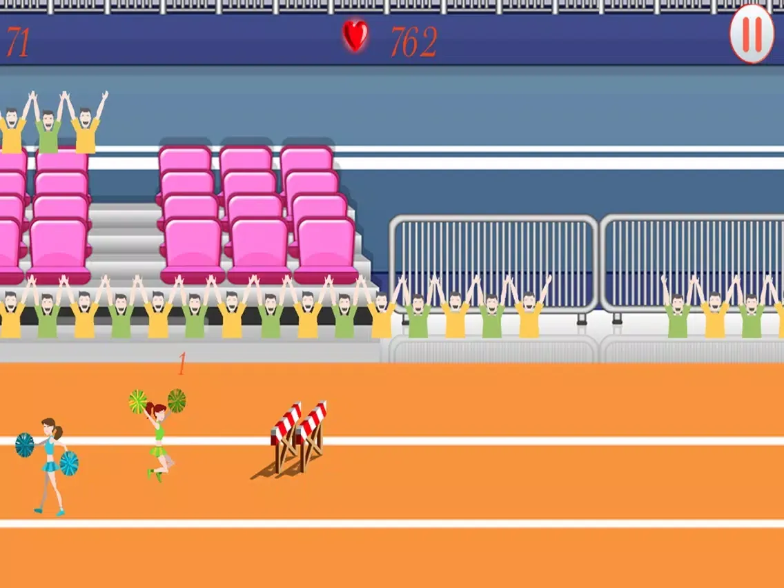 ภาพหน้าจอของ Just Tap To Cheer - All Stars Cheerleader Running Dance Competition iPad 