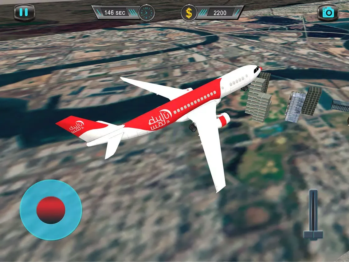 Zrzuty ekranu Jet Flight Simulator Game iPad 