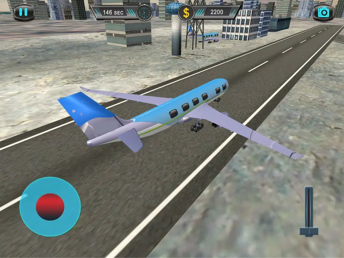 Zrzuty ekranu Jet Flight Simulator Game iPad 