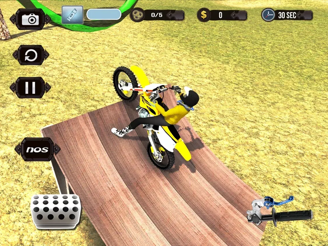 Capturas de pantalla de Stunt Bike Race-r: Top Motocross Beach Sim-ulator iPad 