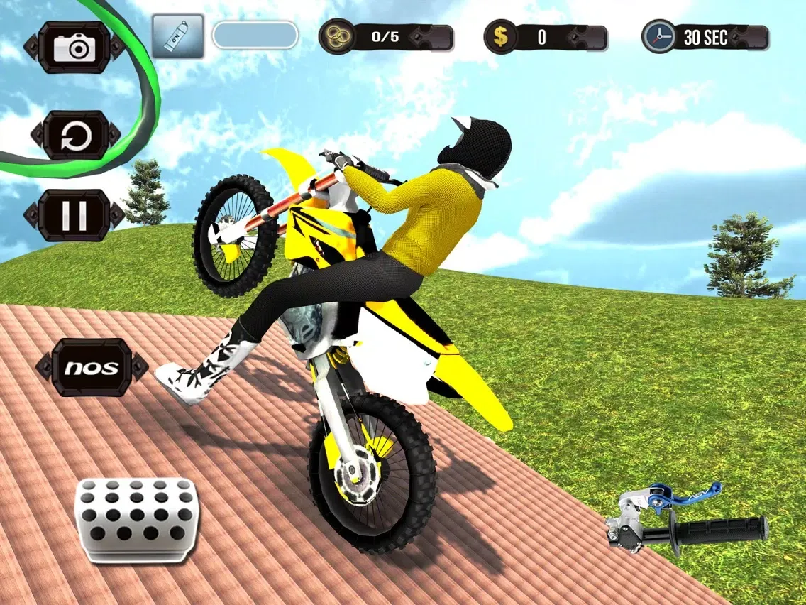 Capturas de pantalla de Stunt Bike Race-r: Top Motocross Beach Sim-ulator iPad 