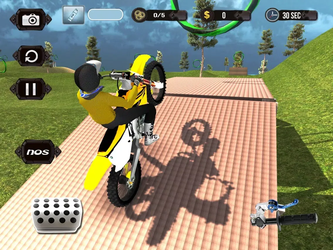 Capturas de pantalla de Stunt Bike Race-r: Top Motocross Beach Sim-ulator iPad 