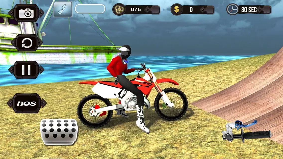 Capturas de pantalla de Stunt Bike Race-r: Top Motocross Beach Sim-ulator