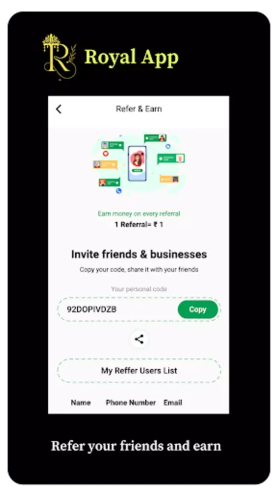 Screenshot di Royal App: Royal and Easy Life