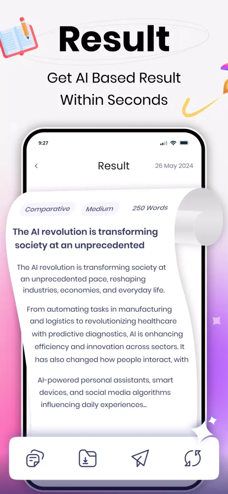 AI Essay Writer App: Essayness Screenshots