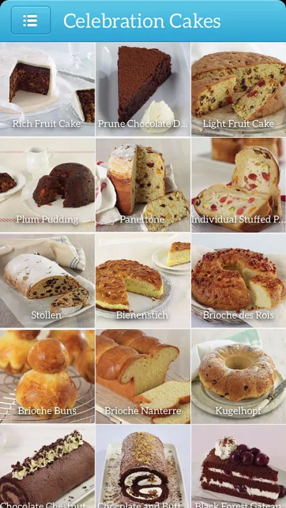 Ảnh chụp màn hình của Baking - TK Photo Cookbook