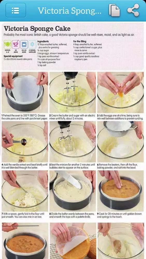 Ảnh chụp màn hình của Baking - TK Photo Cookbook