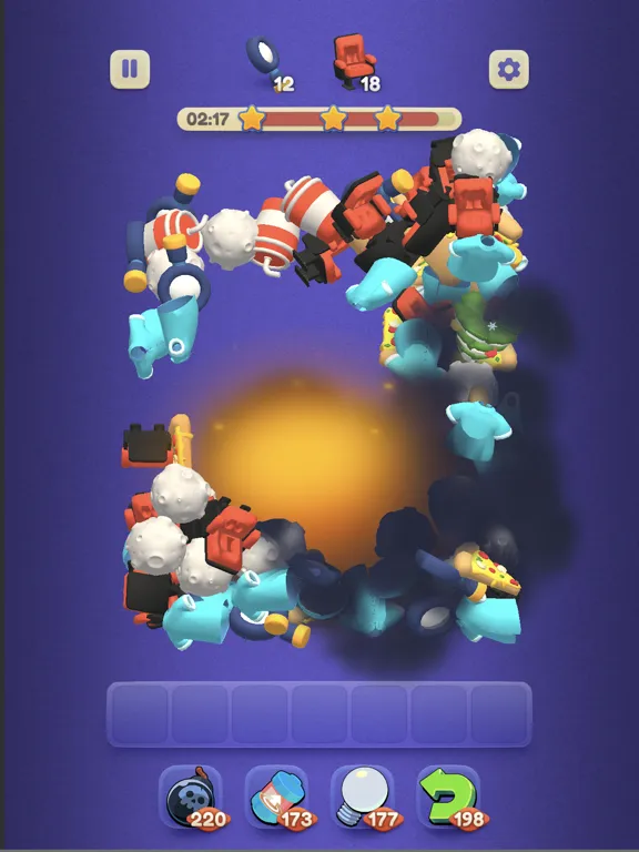 Ảnh chụp màn hình của Mojo Match 3D iPad 