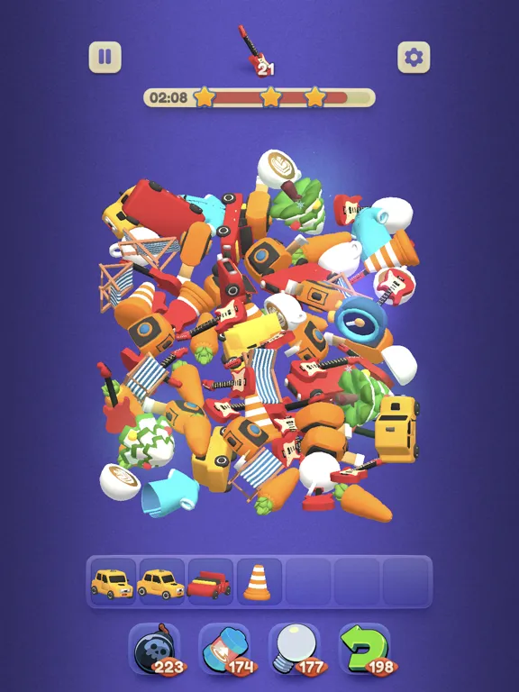 Ảnh chụp màn hình của Mojo Match 3D iPad 