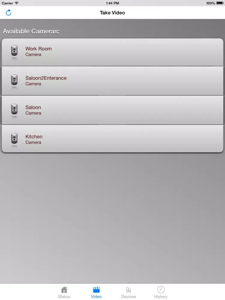 Zrzuty ekranu WeR@Home iPad 