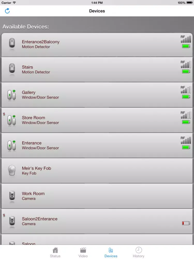 Zrzuty ekranu WeR@Home iPad 