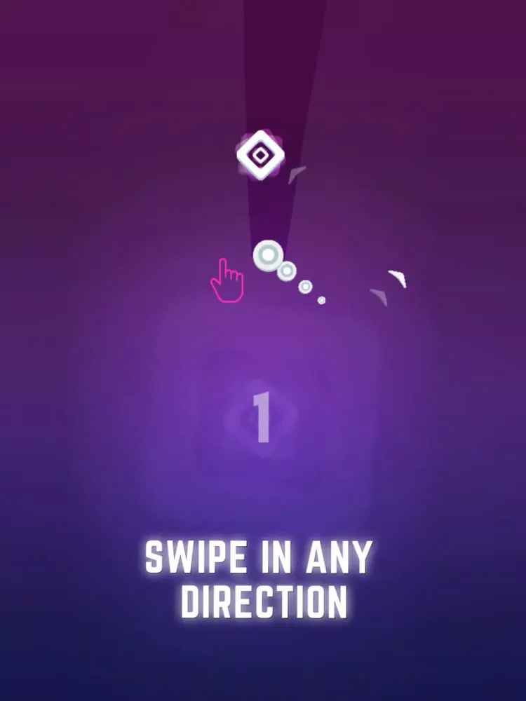 Zrzuty ekranu Twisty Swipe iPad 