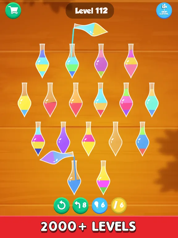 Water Sort puzzle - Color sort iPad  Screenshots