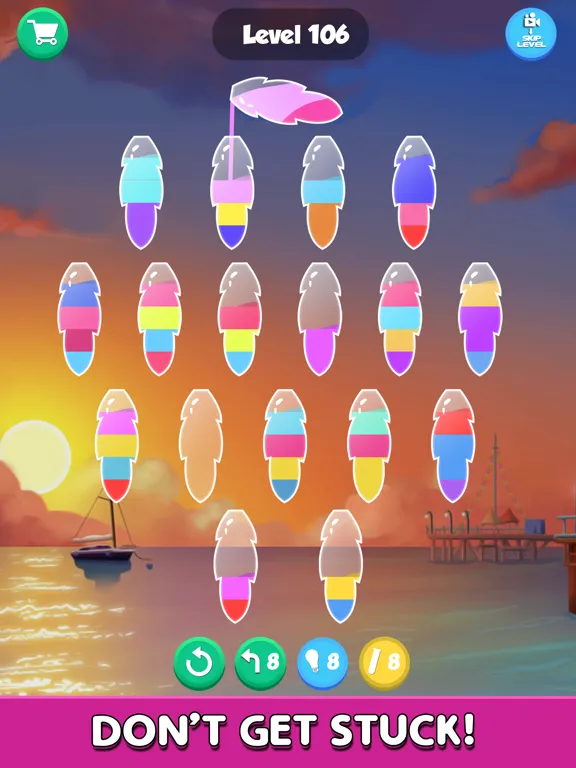 Water Sort puzzle - Color sort iPad  Screenshots