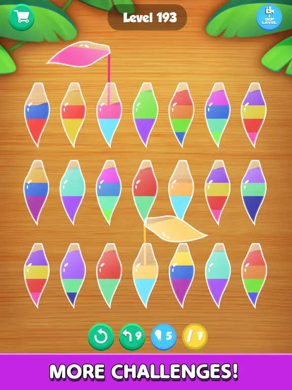 Water Sort puzzle - Color sort iPad  Screenshots