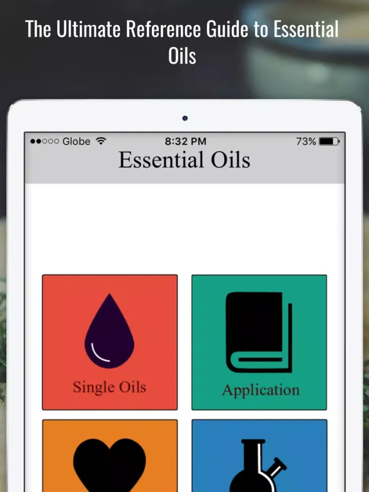 Essential Oils: Young Living iPad  Screenshots