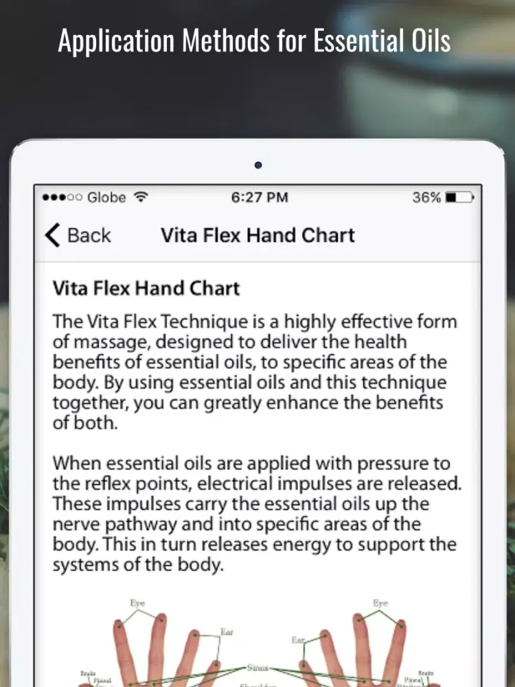 Essential Oils: Young Living iPad  Screenshots