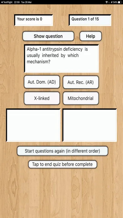 Скриншоты Genetics Inheritance Quiz C