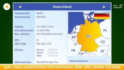 Capturas de tela do Europa meistern - Erdkunde