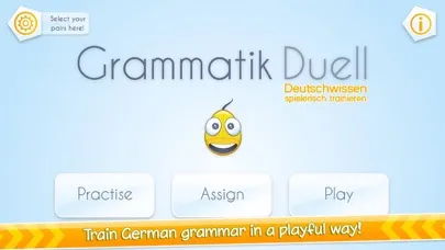 Zrzuty ekranu Grammatik Duell