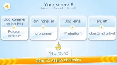 Grammatikduellen Screenshots