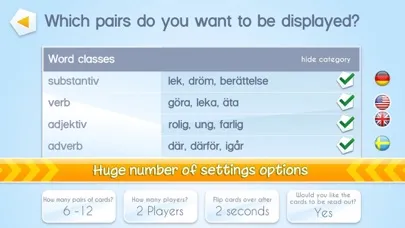 Grammatikduellen Screenshots
