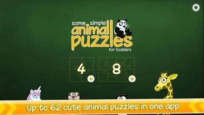 Captures d'écran de Some Simple Animal Puzzles 5+