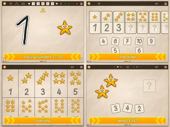 Tangkapan skrin Preschoolers ABC Playground iPad 