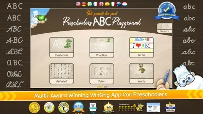 Tangkapan skrin Preschoolers ABC Playground