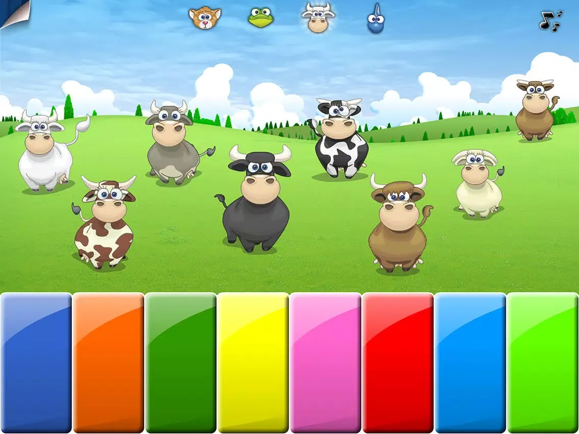 Tierklavier - 4 Animal Pianos iPad 应用截图